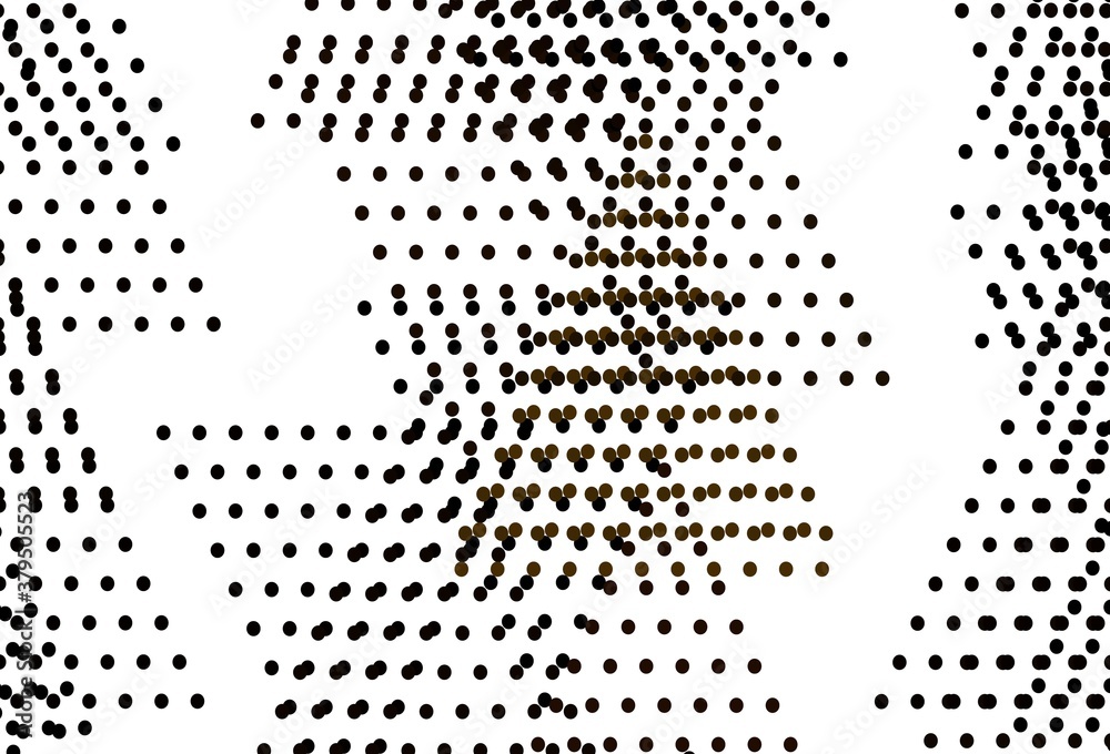 Light Brown vector template with crystals, circles. Light Brown vector template with crystals, circles.