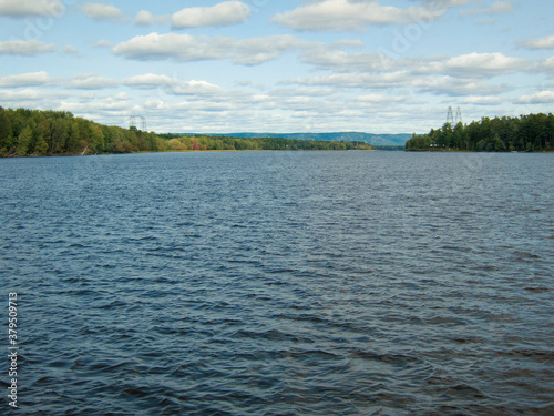 Ottawa river at Quyon Quebec