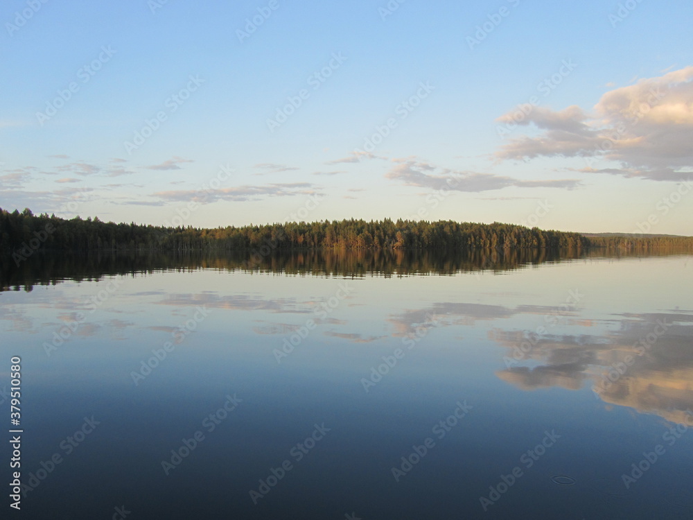 lake in winter