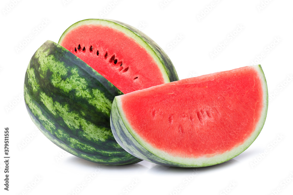 watermelon isolated on white watermelon isolated on white