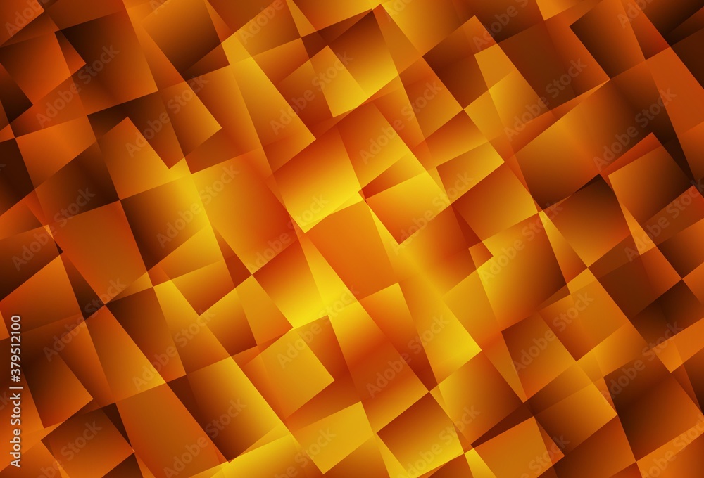 Light Orange vector pattern in square style. Light Orange vector pattern in square style.