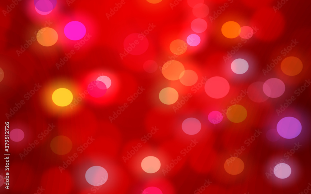 Luxury red  bokeh  blur abstract background with lights for background and wallpaper Christmas,vintage.