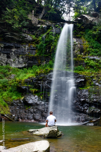 Waterfall in the Catskills, New York State