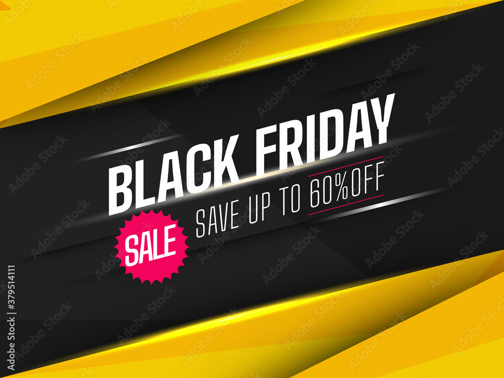 Amazing gradient black friday banner Amazing gradient black friday banner