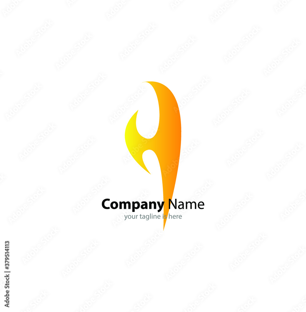 Obraz premium The simple elegant logo of letter H with white background