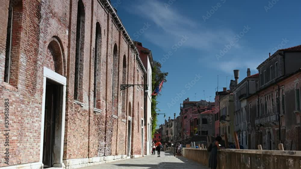 September 2020, Venice-Italy, Walking through the monuments of the ancient city of Venice at the time of the recovery after the closure due to the coronavirus pandemic September 2020, Venice-Italy, Walking through the monuments of the ancient city of Venice at the time of the recovery after the closure due to the coronavirus pandemic
