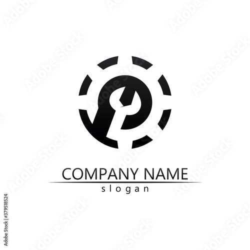 Gear Logo Template vector icon