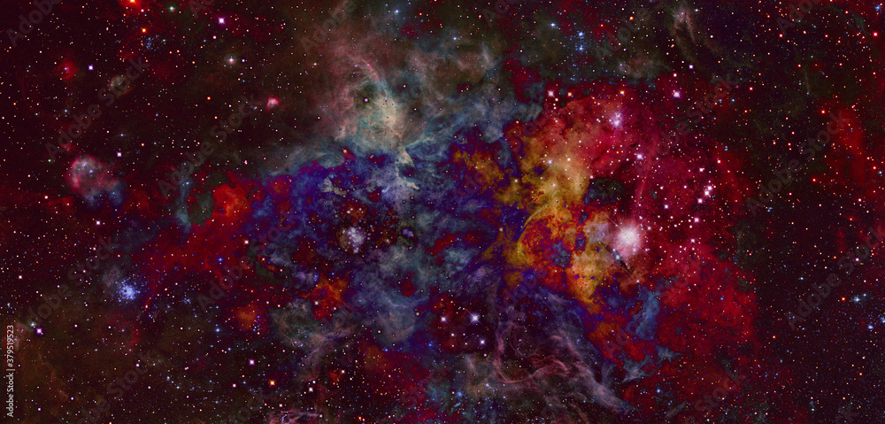 Spiral nebula and light ray in deep space. Elements of this image furnished by NASA Spiral nebula and light ray in deep space. Elements of this image furnished by NASA