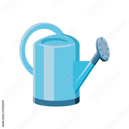 garden watering can detailed style icon vector design