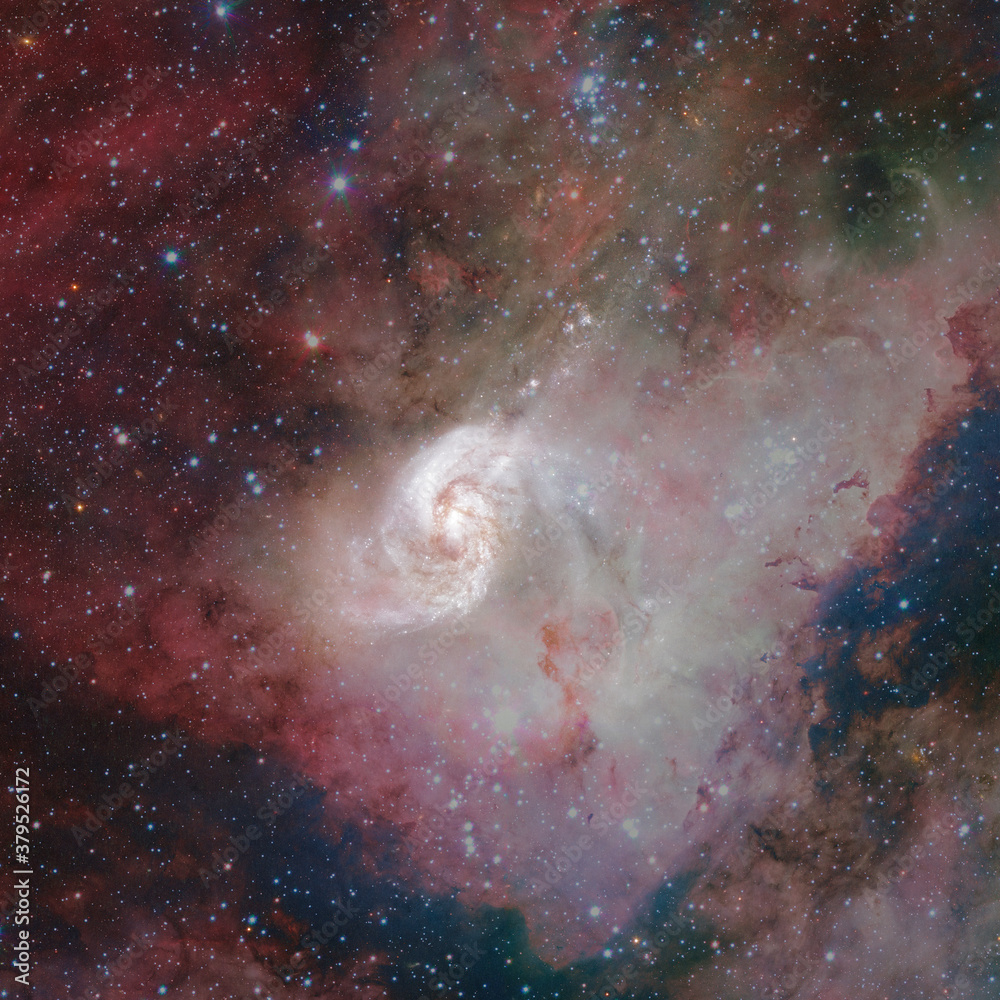 Fototapeta premium Deep space background. Elements of this image furnished by NASA