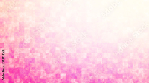gradation mosaic abstract design background A pink