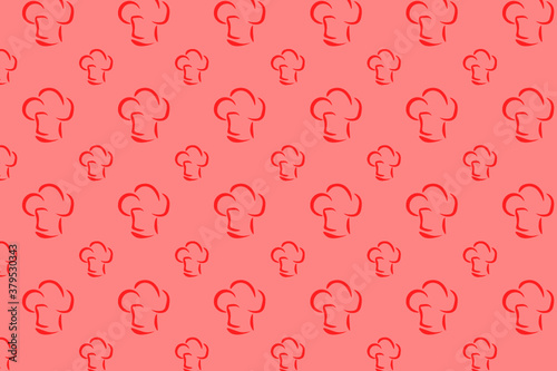 unique chef hat pattern design, perfect if you use for backgrounds and wallpapers