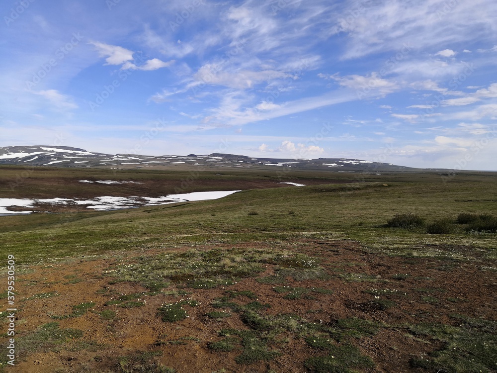 landscape with sky