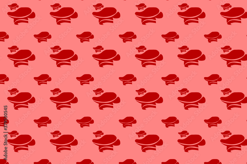 unique chef hat pattern design, perfect if you use for backgrounds and wallpapers