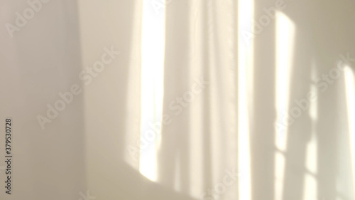 Morning sun lighting the room, shadow background overlays