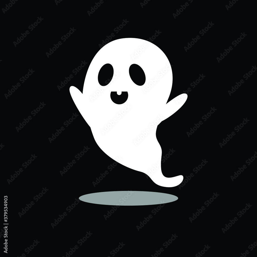 Funny Ghost Illustration Funny Ghost Illustration