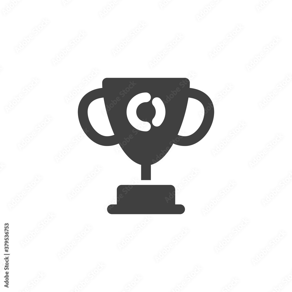 Trophy cup vector icon. filled flat sign for mobile concept and web design. Champions cup glyph icon. Symbol, logo illustration. Vector graphics Trophy cup vector icon. filled flat sign for mobile concept and web design. Champions cup glyph icon. Symbol, logo illustration. Vector graphics