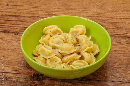 Dumplings with meat and spices