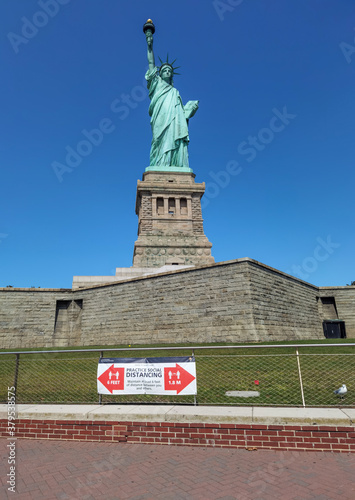 Statue Of Liberty. September 2020. 