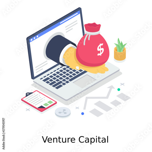 
A design of venture capital in modern style 

