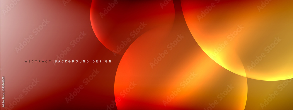 Vector abstract background liquid bubble circles on fluid gradient with shadows and light effects. Shiny design templates for text Vector abstract background liquid bubble circles on fluid gradient with shadows and light effects. Shiny design templates for text