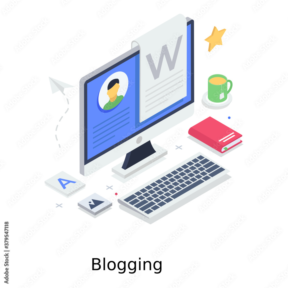 Design of blogging in modern editable style
Design of blogging in modern editable style