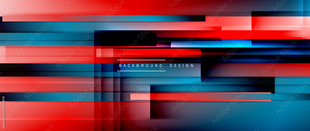 Dynamic lines on fluid color gradient. Trendy geometric abstract background for your text, logo or graphics Dynamic lines on fluid color gradient. Trendy geometric abstract background for your text, logo or graphics