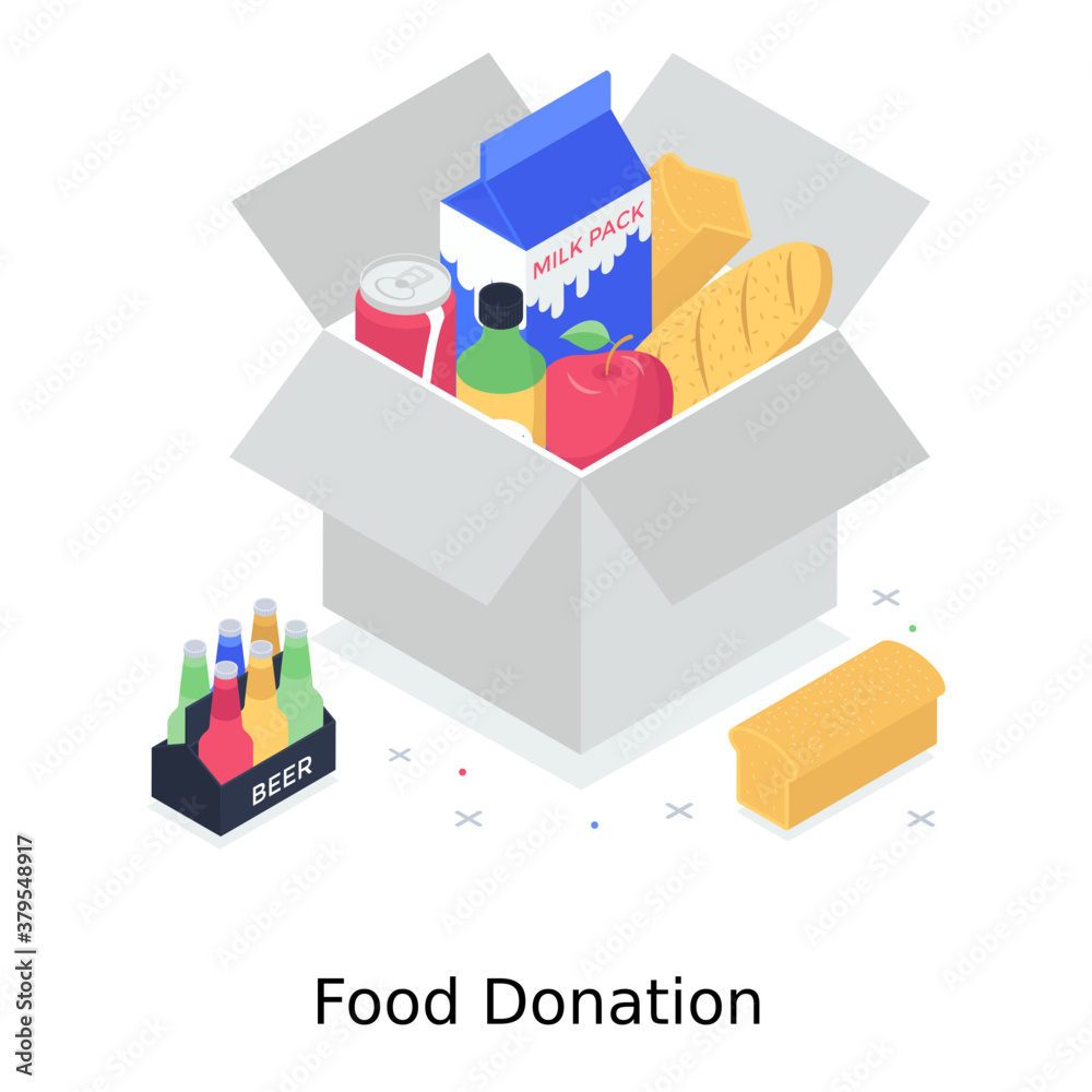 A design of food donation in editable style
A design of food donation in editable style