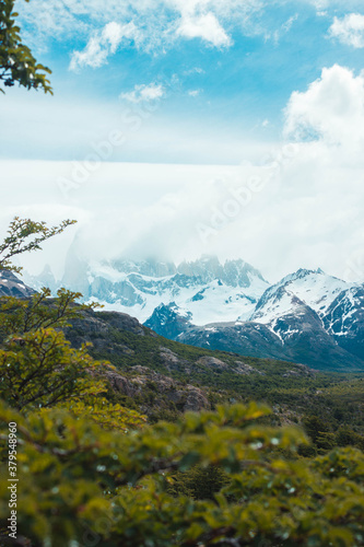 landscape with clouds