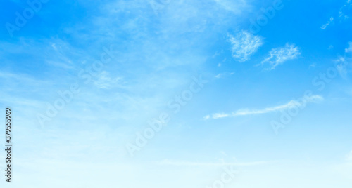 Sky nature background concept: Natural sky beautiful blue and white texture background