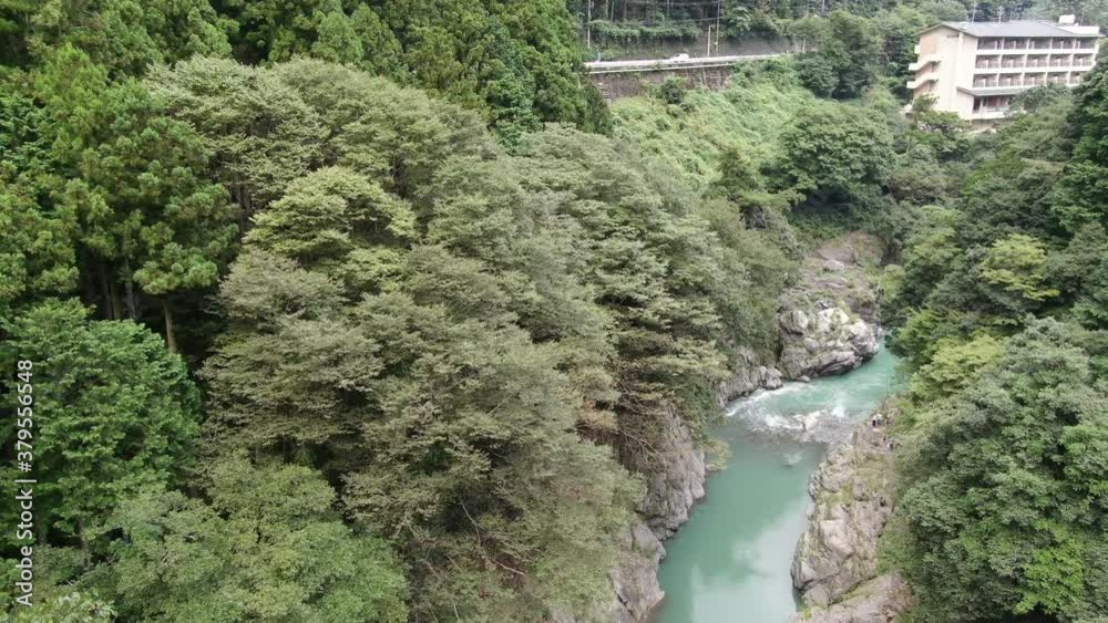 奥多摩にある鳩ノ巣渓谷 奥多摩にある鳩ノ巣渓谷