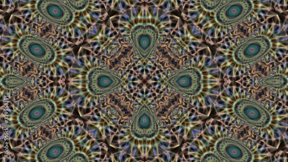 Abstract kaleidoscope background with neon pattern. Abstract kaleidoscope background with neon pattern.