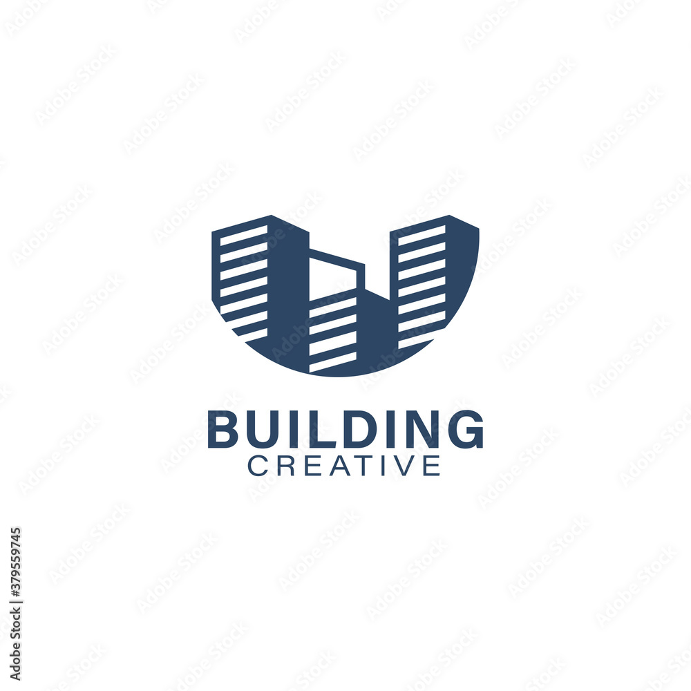Building logo template design vector icon illustration Building logo template design vector icon illustration