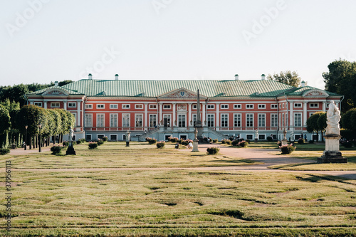 Kuskovo manor in Moscow, Russia. Kuskovo manor is a unique monument of the XVIII century, a Summer residence in Moscow photo