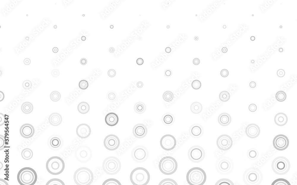 Light Gray vector background with spots.