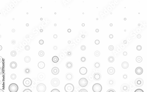 Light Gray vector background with spots.