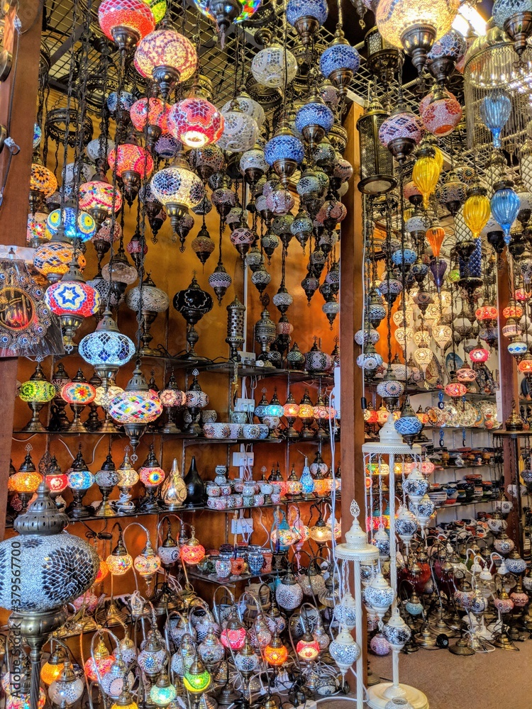 Fototapeta premium Turkish Mosaic lamps