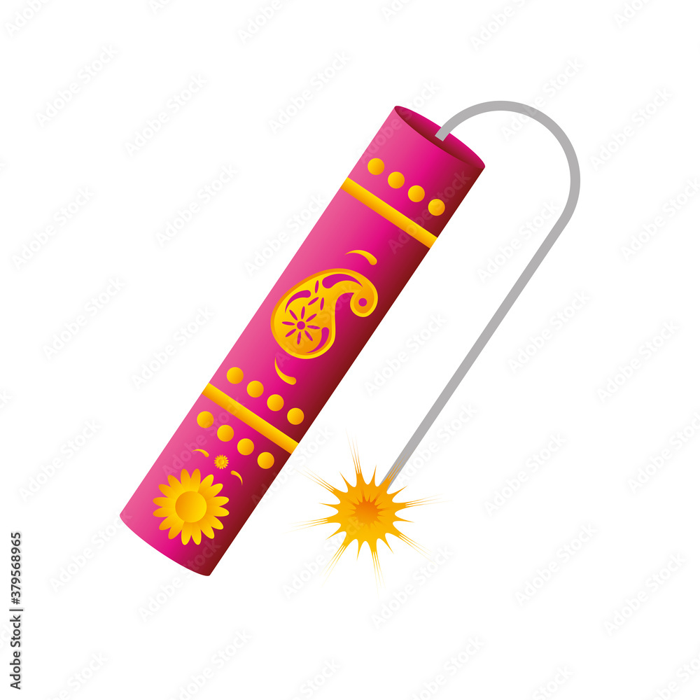 diwali bomb explosion detailed style icon vector design diwali bomb explosion detailed style icon vector design