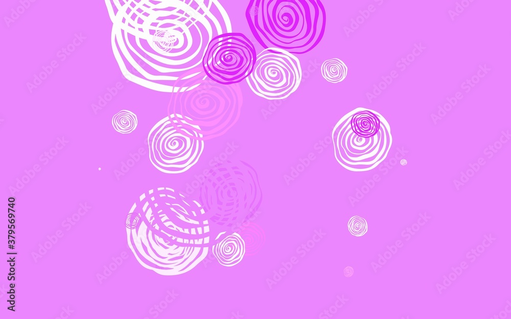 Light Pink vector elegant pattern with roses. Light Pink vector elegant pattern with roses.