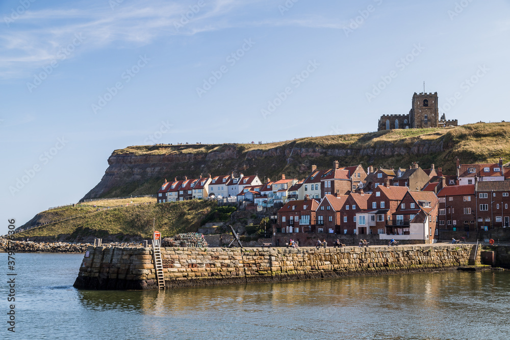 Harbour pier at Whitby