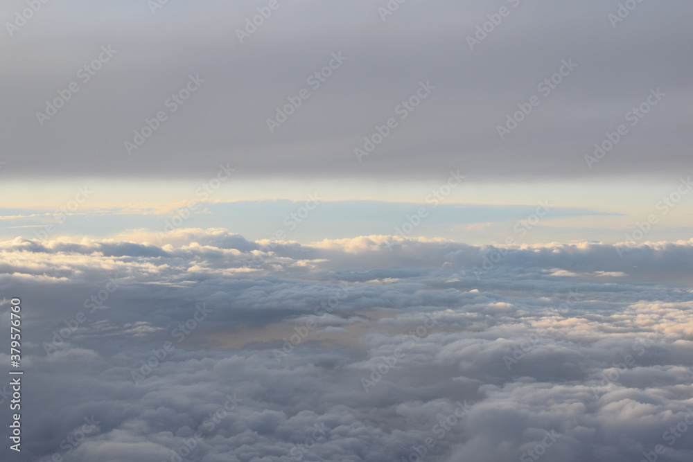 Naklejka premium clouds in the sky