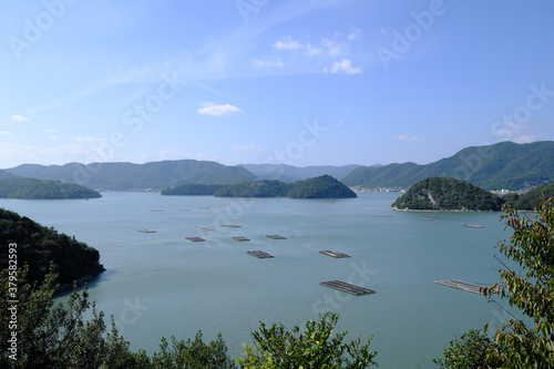 岡山備前錦海湾の風景