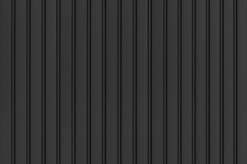 Black Corrugated metal background and texture surface or galvanize steel