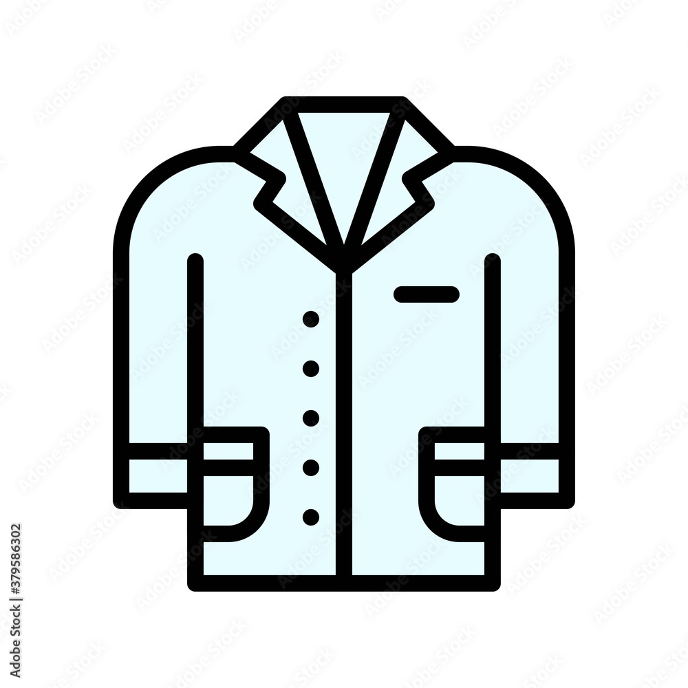 laboratory icon related laboratory boy dress or costume vector with editable stroke laboratory icon related laboratory boy dress or costume vector with editable stroke