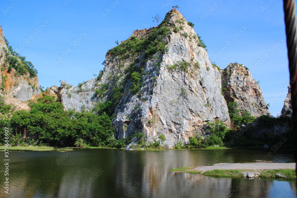 lake in summer