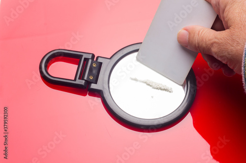 Illegal drug powders