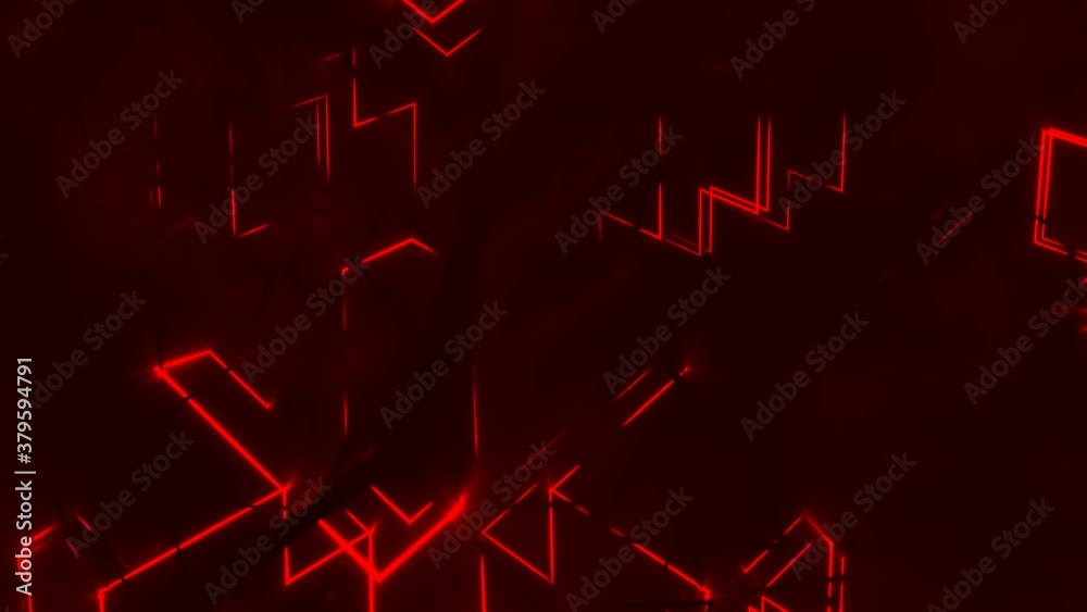 Flying Into Abstract Sharp Red Bright Laser Grid Net Techno Cloud Control Flying Into Abstract Sharp Red Bright Laser Grid Net Techno Cloud Control
