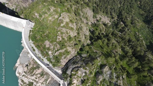 Barrage d'Emosson, Valais, Suisse