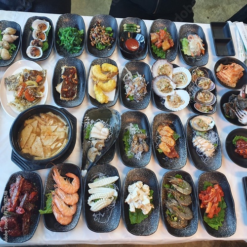 plate of sushi