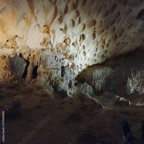 inside the cave